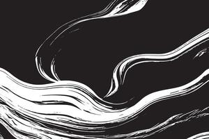 White canvas with black abstract texture for textured overlay and background effects. vector