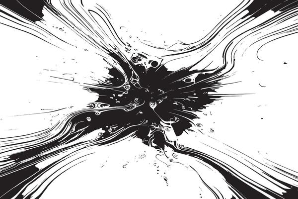Black and white texture overlay with abstract design