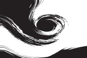 White background with black abstract texture for creative texture and overlay effects. vector