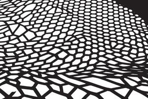 Monochrome abstract black texture for white background overlay vector