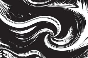 Monochrome black abstract texture on white surface for minimalistic backgrounds. vector