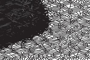 Black texture overlay on white abstract background vector