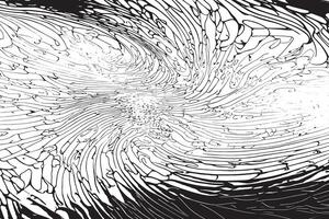 Abstract black overlay texture on a white background vector