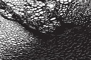 Abstract white background texture with black monochrome overlay vector