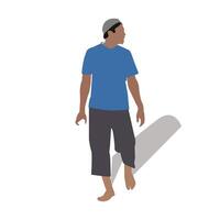 Man Walking, Man Standing vector