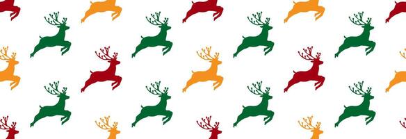 Lots of deer banner. vector