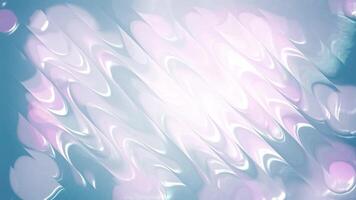 Smooth shiny liquid motion swirls in soft pink and blue pastel colors. Fluid motion color gradient abstract background. video