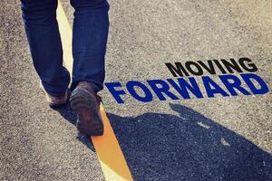 Moving forward - the importance of moving forward photo
