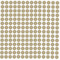 Geometric Flower Pattern vector