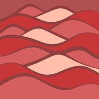 Layers of Wavy Fluid vector