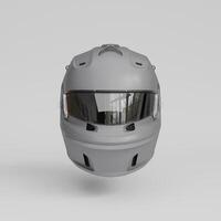 3d Render of Racing Helmet photo