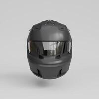 3d Render of Racing Helmet photo