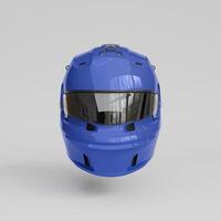 3d Render of Racing Helmet photo