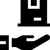 A black and white image of a hand holding a floppy disk vector