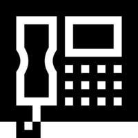 A phone icon with a phone and a computer vector