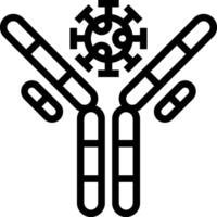 A black and white image of a dna molecule vector