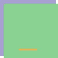 A green square with a yellow line through it vector