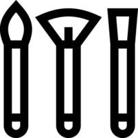 Three different types of tools are shown in black and white vector