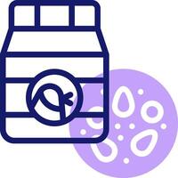A jar of honey with a bee on it vector