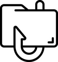 File folder icon illustration vector