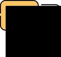 File folder icon vector