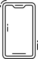A tablet computer with a white background vector