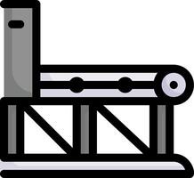 A black and white drawing of a machine vector