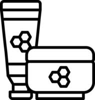 A black and white image of a tube of toothpaste vector