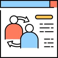A person is holding a phone and a person is holding a tablet vector