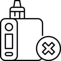 A black and white image of a cigarette and a bottle vector