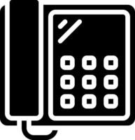 A phone icon on a white background vector
