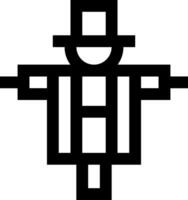 A black and white image of a man in a top hat vector