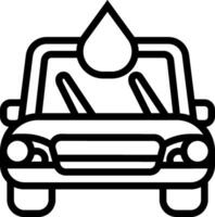 Car wash icon vector