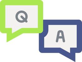 Qa illustration design vector