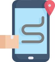 Mobile app development services vector