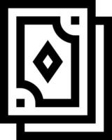 A black and white square with a diamond pattern vector