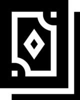 A black and white square with a diamond pattern vector