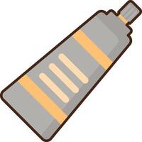 A tube of glue on a white background vector