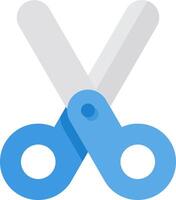 A pair of scissors with a white background vector