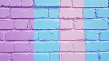 Brick pink pastel wall pattern block stone arrangement rustic light background photo