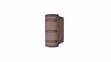 3D rendering of an open book sitting on a flat surface video