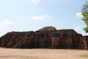 Khao Klang Nok in Si Thep historical park It is an architecture in the Dvaravati period in Phetchabun Province, Thailand. photo