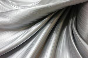 Abstract Silver Fabric Texture Background photo