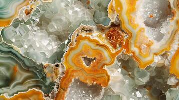 Beautiful Jasper stone texture with stunning patterns and colors found in natural formations photo