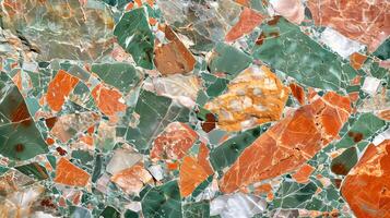Vibrant jasper stone texture with unique patterns and colors from nature photo