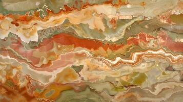 Beautiful Jasper stone texture showcasing unique patterns and colors in earthy tones photo