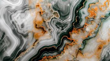 Jasper stone texture showcasing intricate patterns in earthy tones on a smooth surface photo
