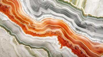 Detailed view of captivating jasper stone texture showcasing vibrant patterns and colors photo