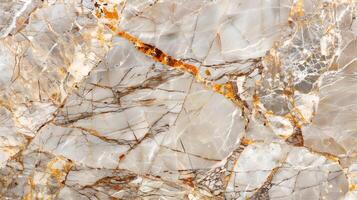 Elegant marble texture background with golden veins suitable for various design applications photo