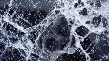 Intricate marble texture displaying elegant patterns with subtle shining effect and natural detail photo